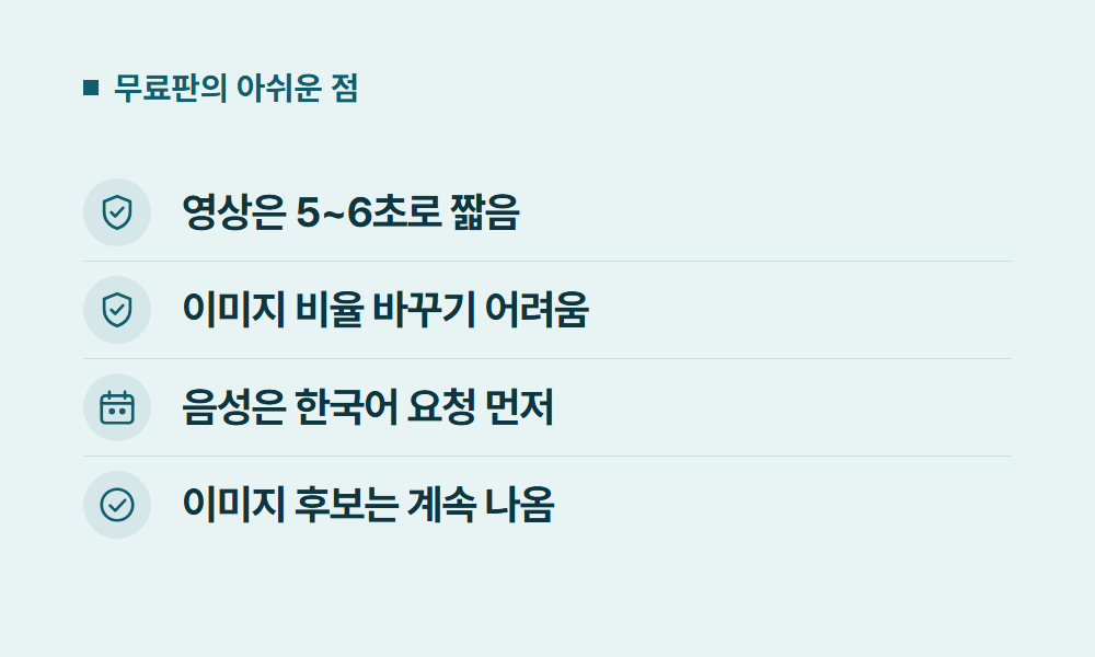 그록무료 무료판의 아쉬운 점