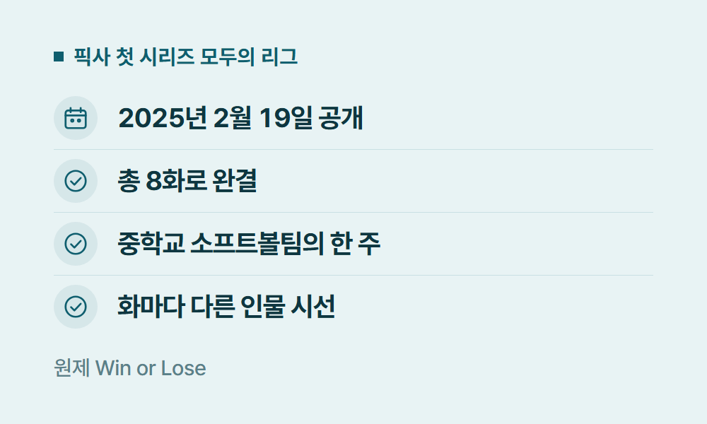 디즈니플러스애니 픽사 첫 시리즈 모두의 리그