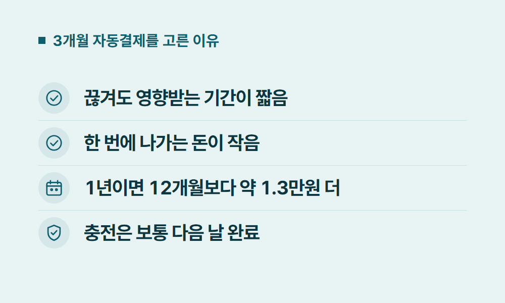 유튜브싸게 3개월 자동결제를 고른 이유